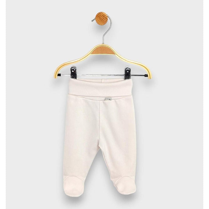 Rainy Set de 2 perechi de pantalonași cu botoșei cu talie pliabilă 56 - 68 cm, ecru delicat/pudră
