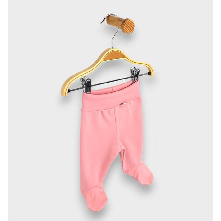 Rainy Set de 2 perechi de pantalonași cu botoșei cu talie pliabilă 56 - 68 cm, ecru delicat/pudră