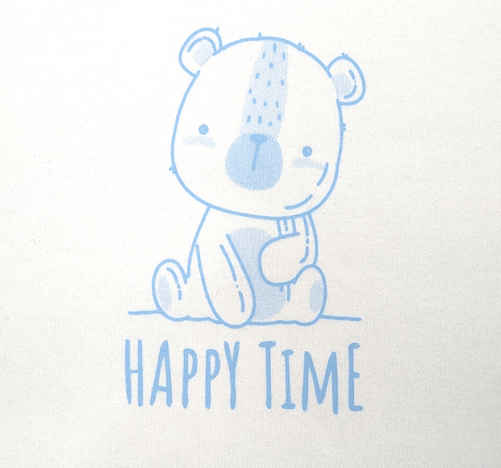 Rainy Păturică pentru bebeluși Happy Time 85x85 cm vată