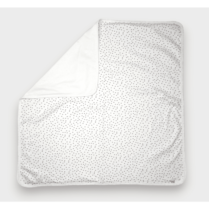Rainy Scutec de vară pentru bebeluși cu stele gri și bej 85x85 cm.