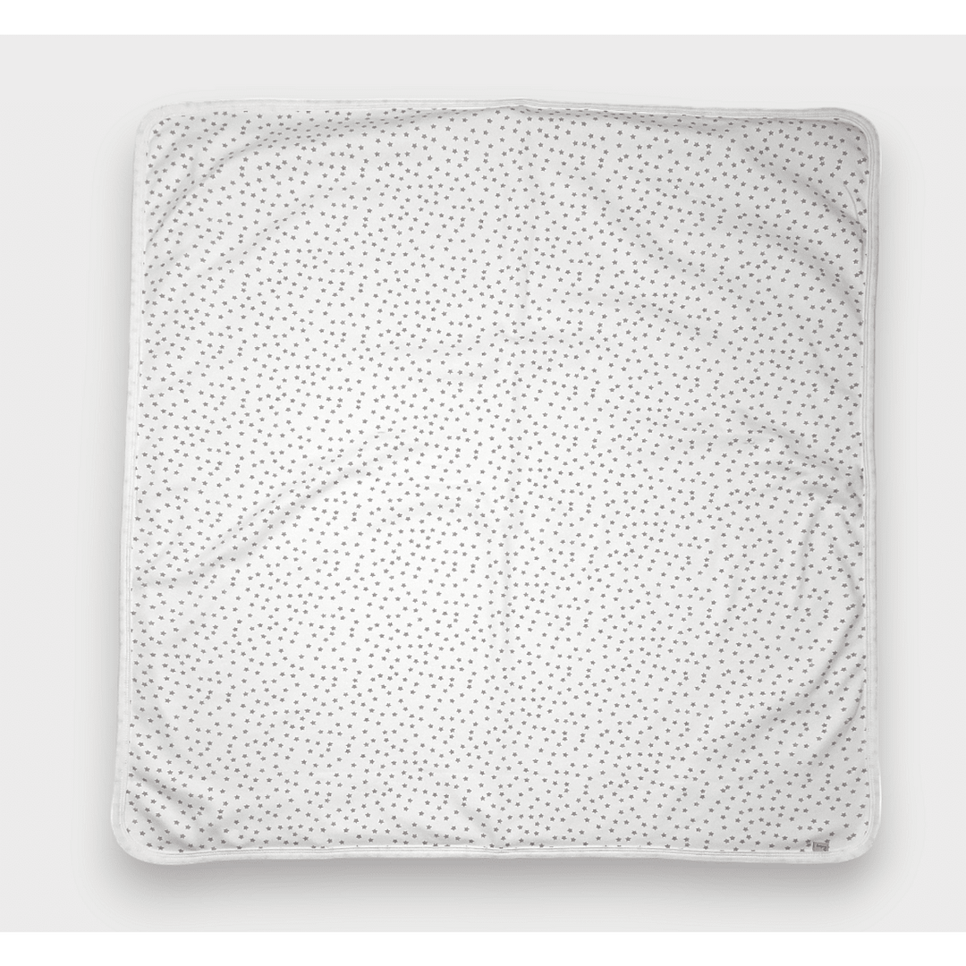 Rainy Scutec de vară pentru bebeluși cu stele gri și bej 85x85 cm.