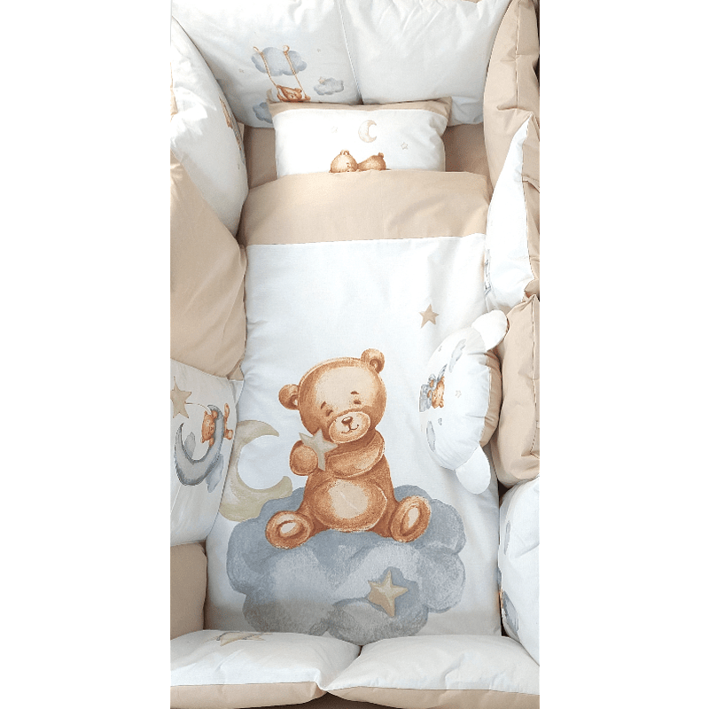 Rainy Protecție pentru pătuț Baby Bear, mărime universală, bej