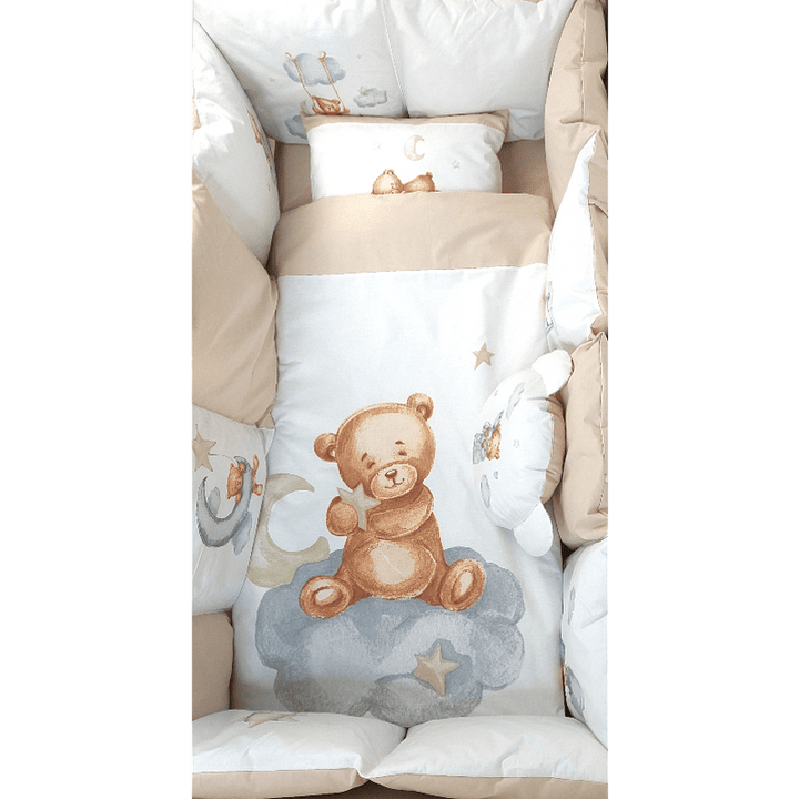 Rainy Protecție pentru pătuț Baby Bear, mărime universală, bej