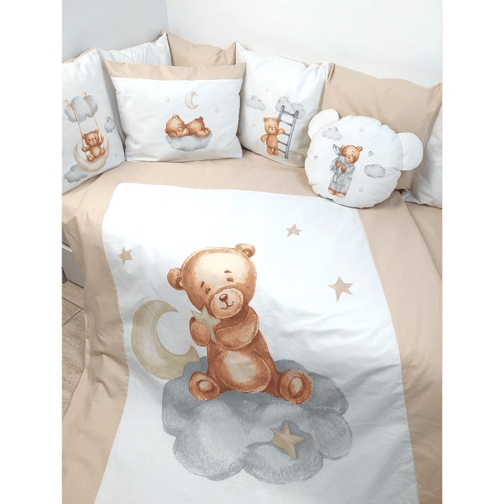 Rainy Protecție pentru pătuț Baby Bear, mărime universală, bej
