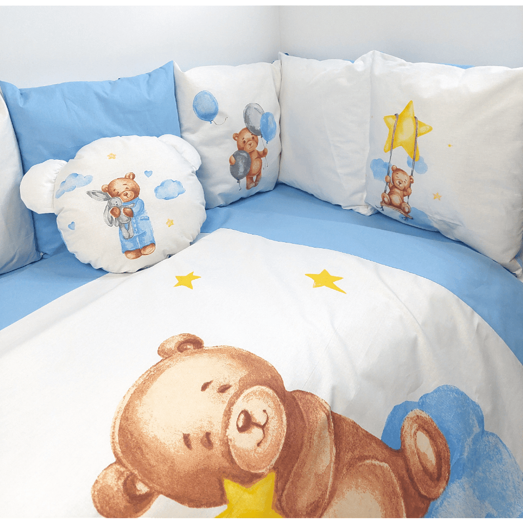Rainy Protecție pentru pătuț bebeluș Baby Bear Mărime universală albastru