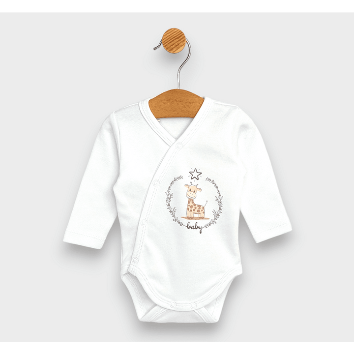 Set pentru bebeluși Rainy Premium din 5 piese Girafă 48-62 cm.