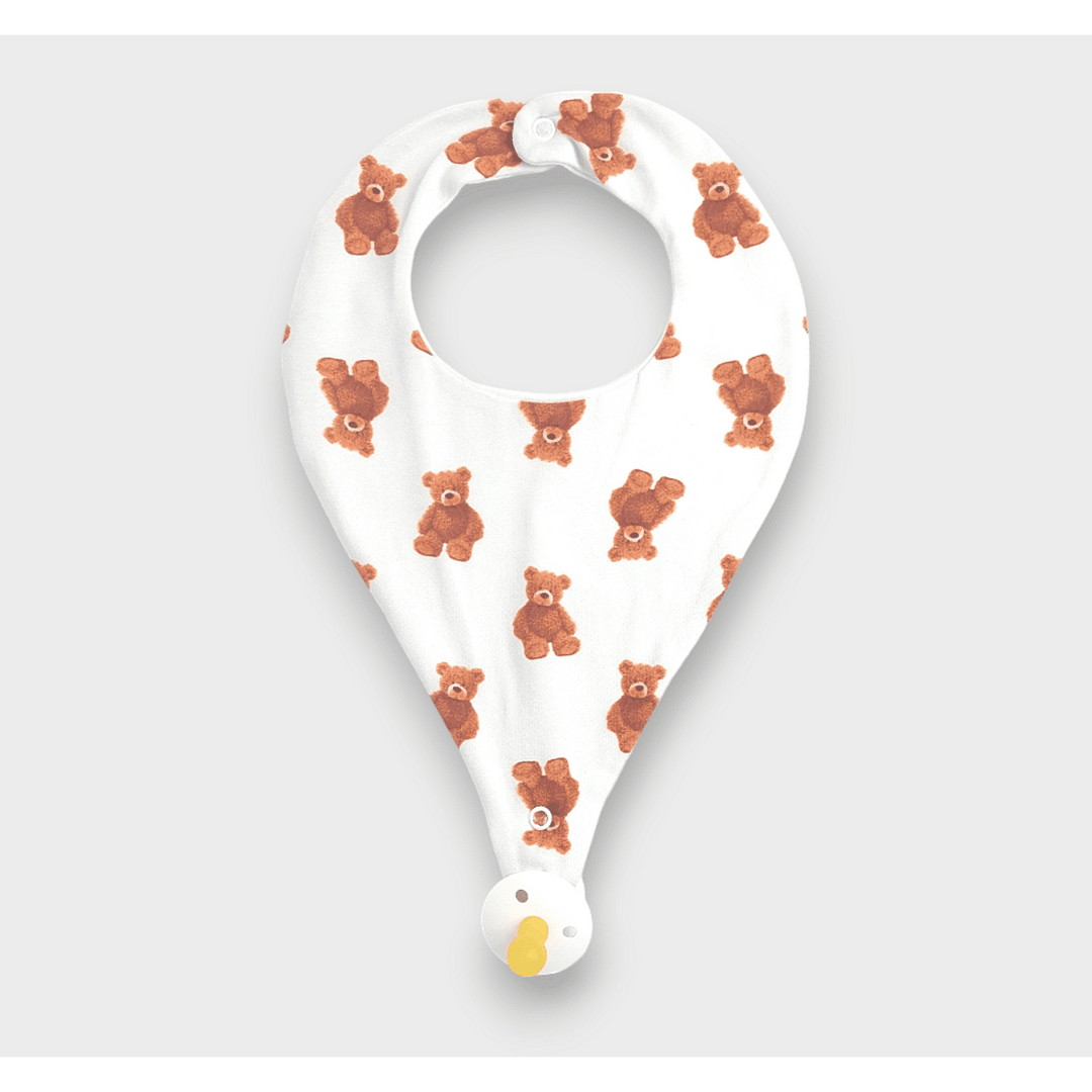 Set complet pentru nou-născuți Rainy Premium 10 piese Bears Vară + suzetă Bibs cadou