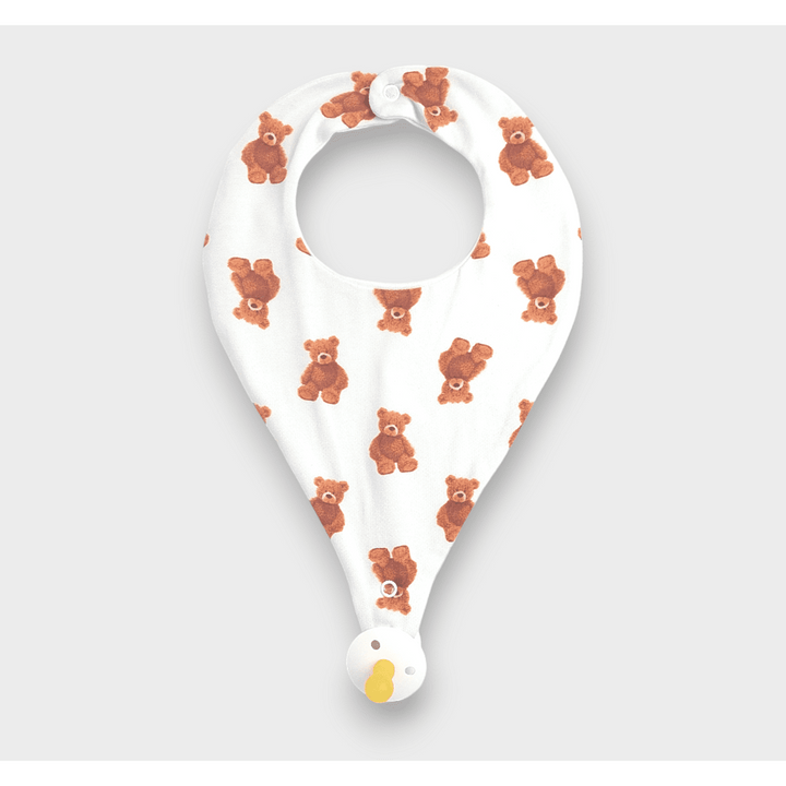 Set complet pentru nou-născuți Rainy Premium 10 piese Bears Vară + suzetă Bibs cadou