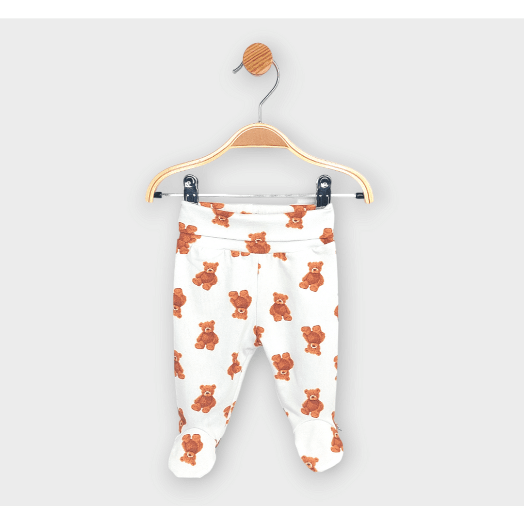 Set complet pentru nou-născuți Rainy Premium 10 piese Bears Vară + suzetă Bibs cadou