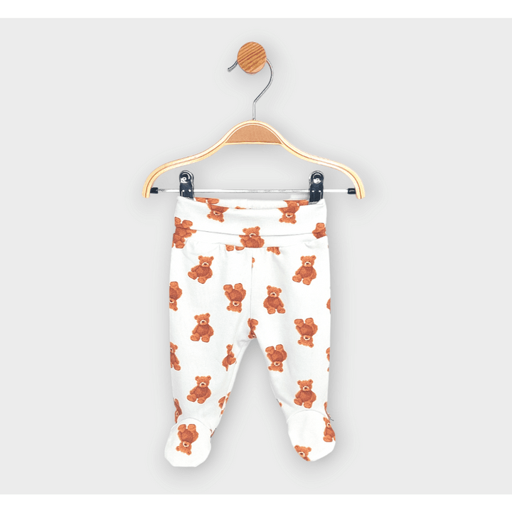 Set complet pentru nou-născuți Rainy Premium 10 piese Bears Vară + suzetă Bibs cadou