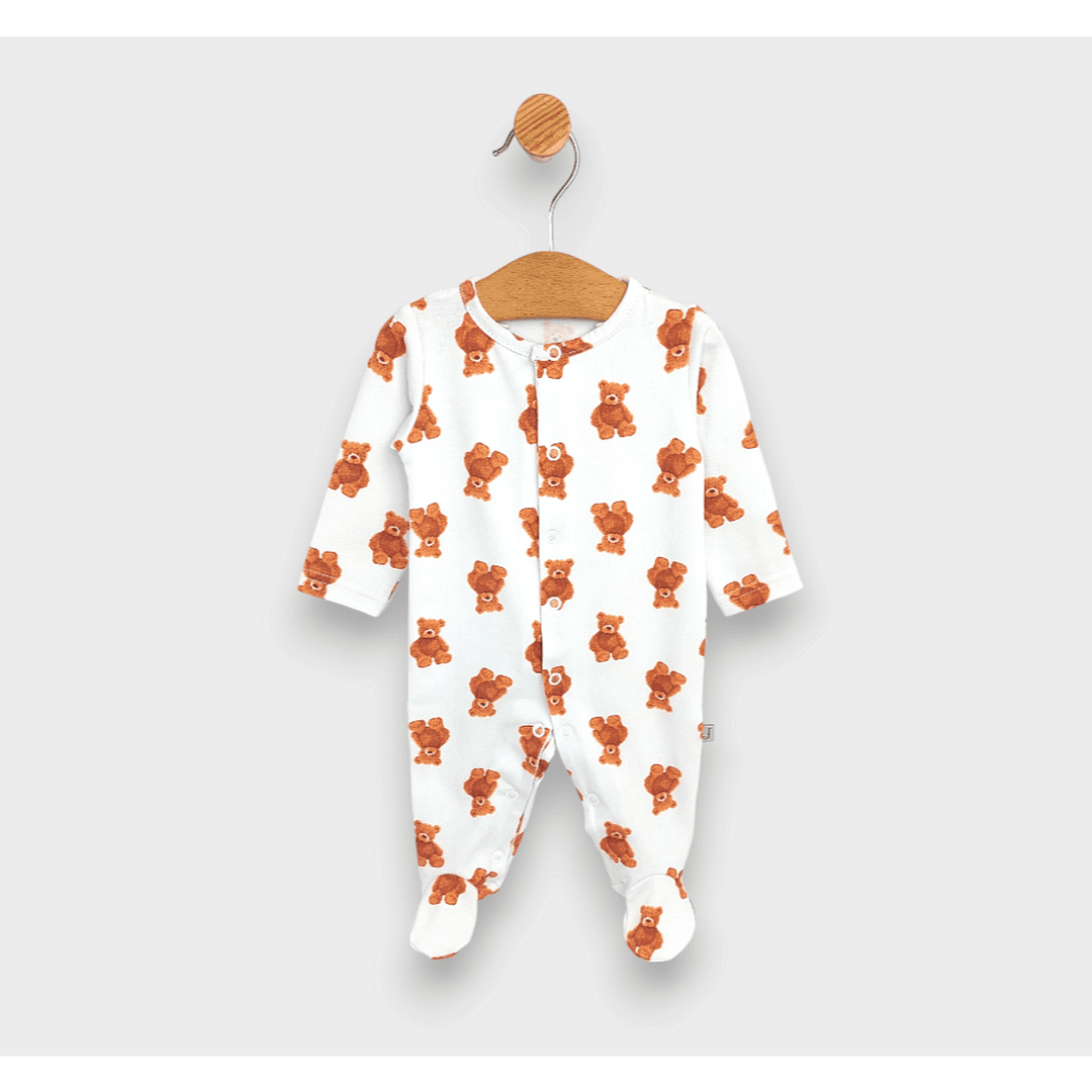 Set complet pentru nou-născuți Rainy Premium 10 piese Bears Vară + suzetă Bibs cadou