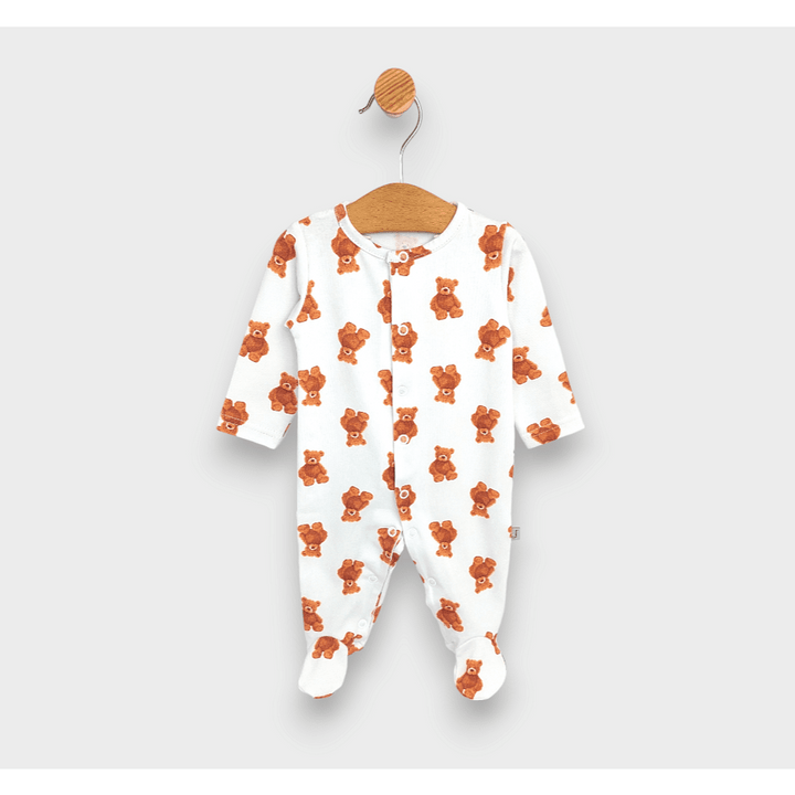 Set complet pentru nou-născuți Rainy Premium 10 piese Bears Vară + suzetă Bibs cadou