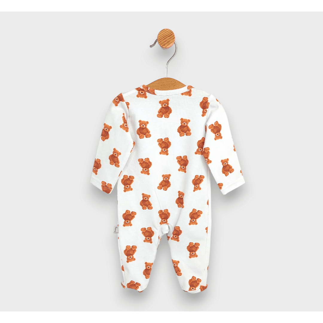 Set complet pentru nou-născuți Rainy Premium 10 piese Bears Vară + suzetă Bibs cadou