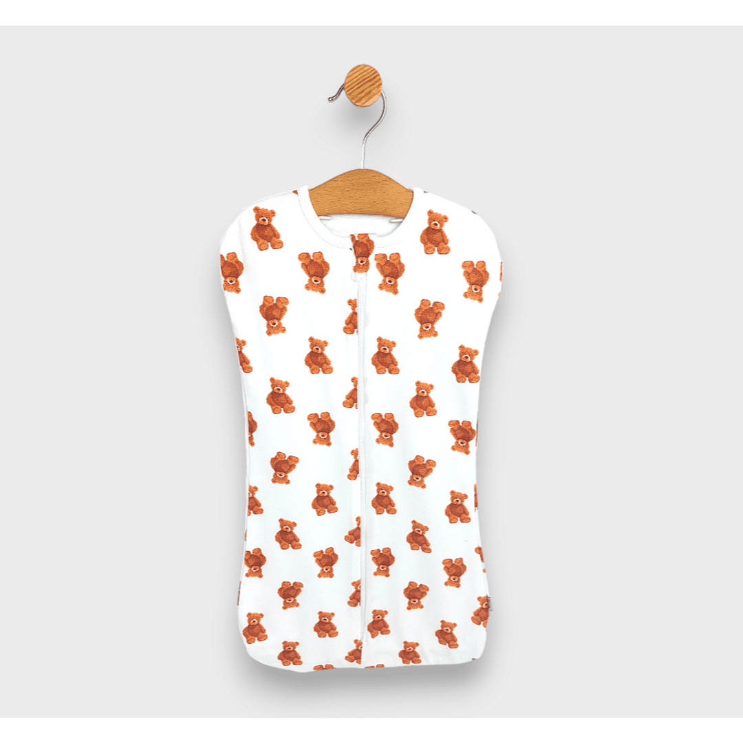Set complet pentru nou-născuți Rainy Premium 10 piese Bears Vară + suzetă Bibs cadou
