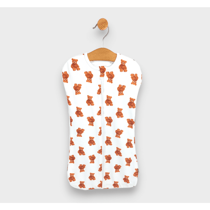 Set complet pentru nou-născuți Rainy Premium 10 piese Bears Vară + suzetă Bibs cadou