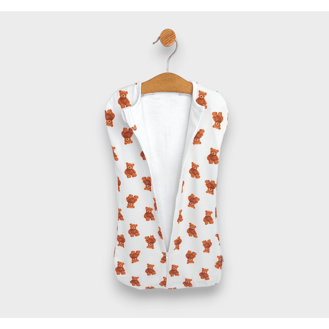 Set complet pentru nou-născuți Rainy Premium 10 piese Bears Vară + suzetă Bibs cadou
