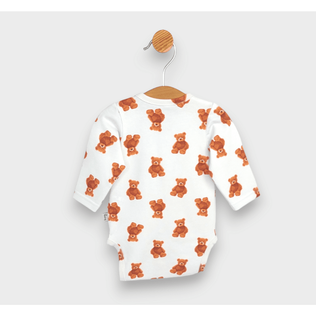 Rainy Premium Body bebeluși Bears cu închidere frontală mânecă lungă 48 - 80 cm.