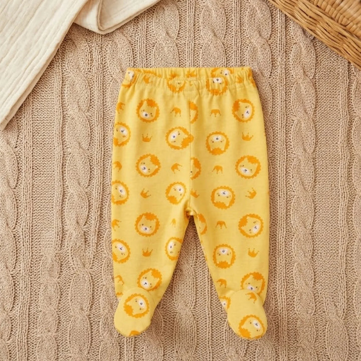 Rainy Pantalonași cu botoșei pentru bebeluși 48–62 cm, cu leu