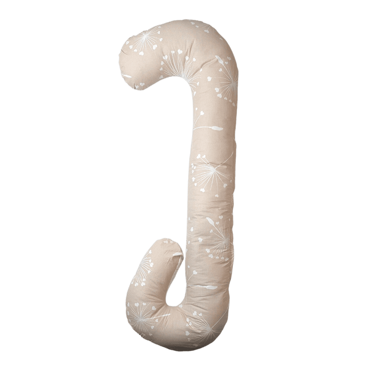 Rainy Pernă pentru gravide și alăptare formă „C” Păpădii bej