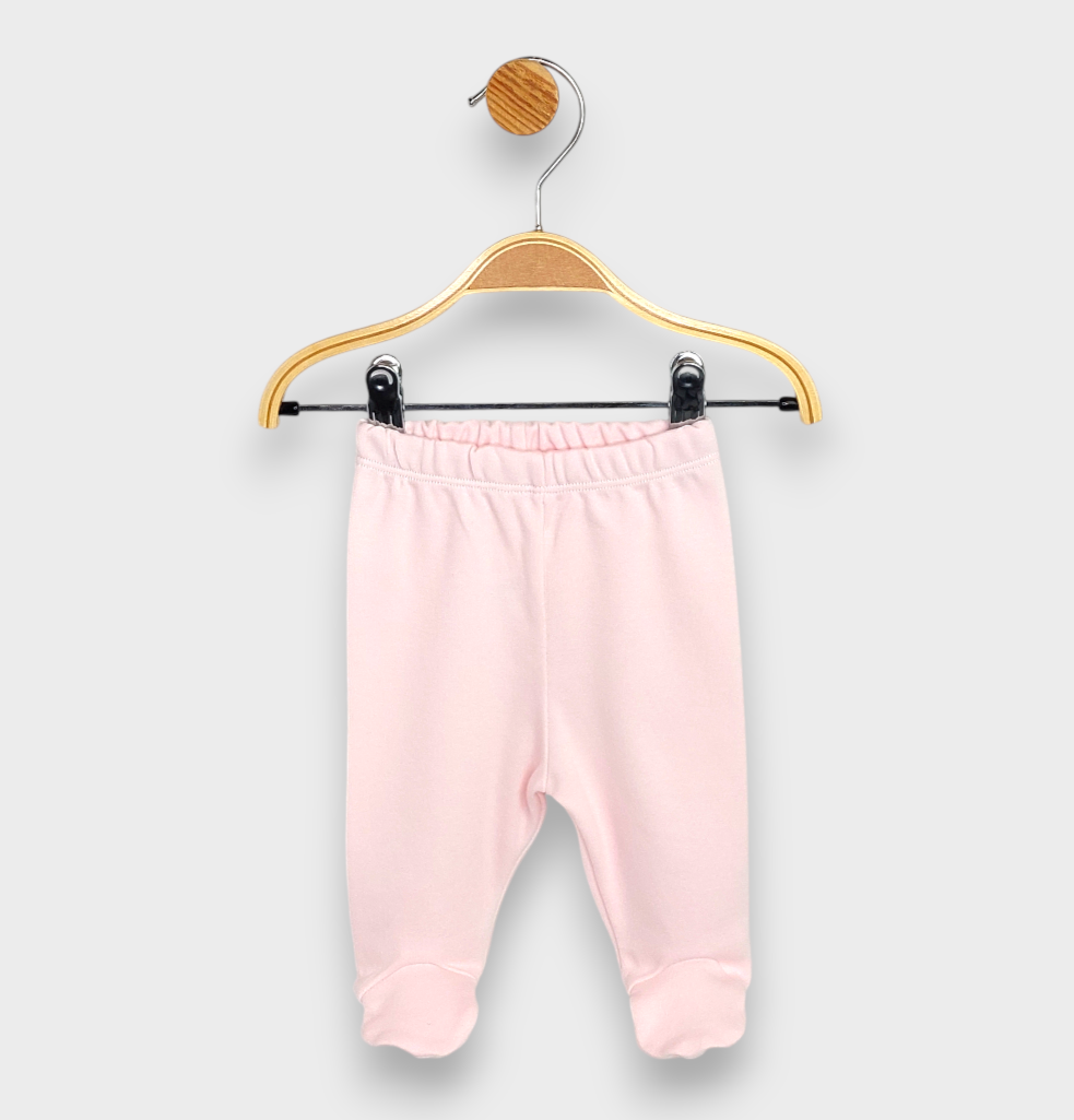 Set pentru bebeluși Rainy, 2 piese: cardigan și pantalonași cu botoșei cu botoșei, 48-62 cm, roz