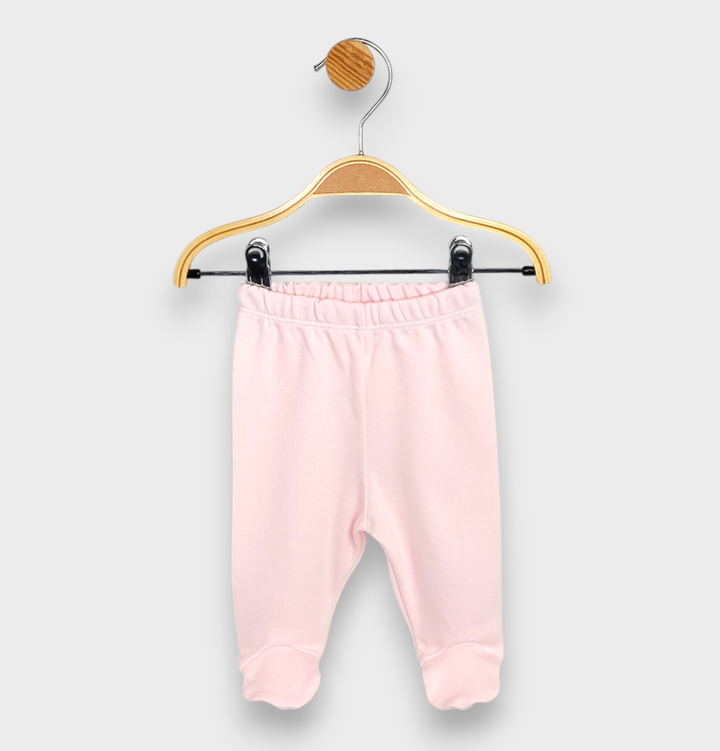 Set pentru bebeluși Rainy, 2 piese: cardigan și pantalonași cu botoșei cu botoșei, 48-62 cm, roz